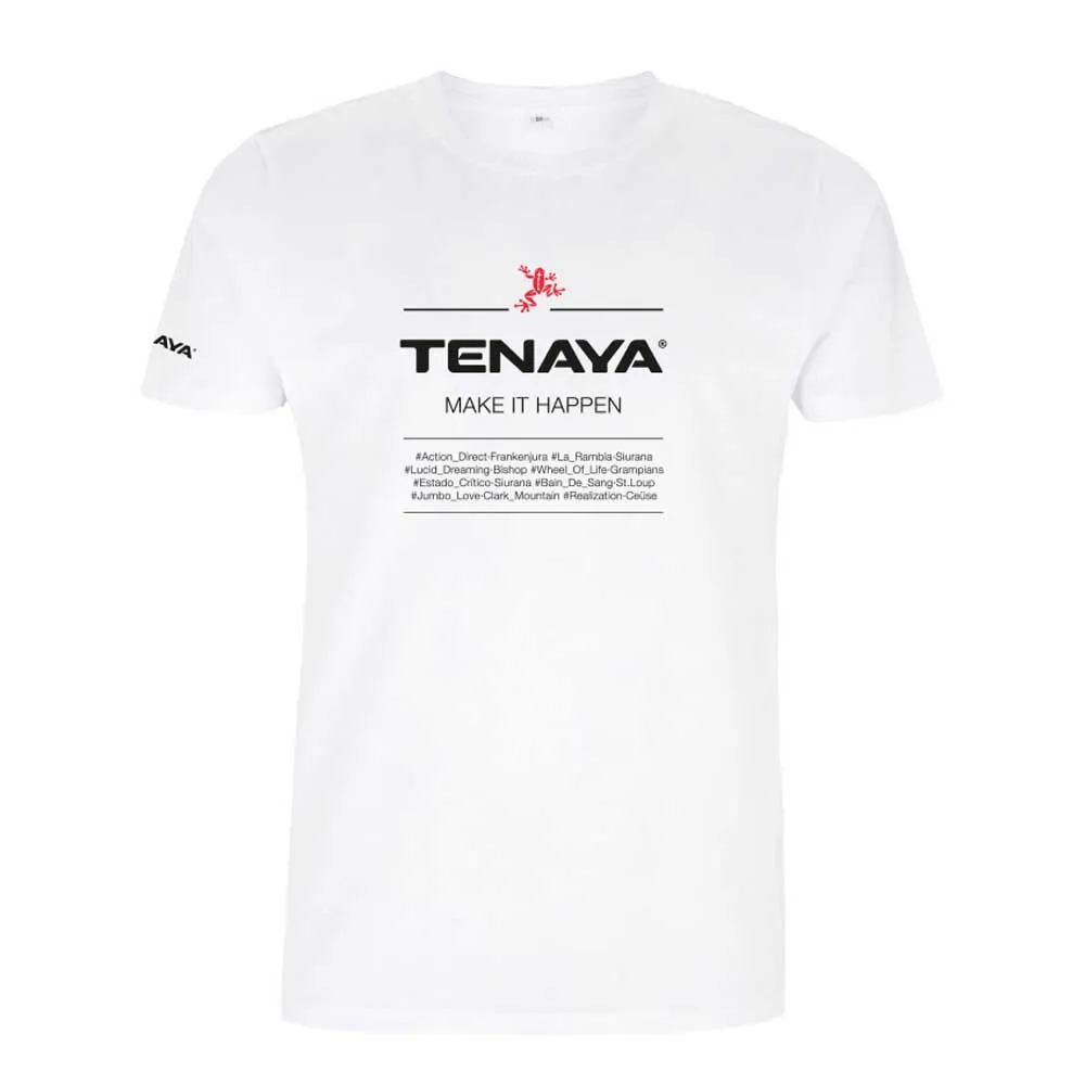Tenaya Routes Kortarmet T-skjorte