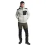 Tenson Himalaya Teddy Fleecejakke Med Full Glidelås, Light grey
