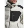 Tenson Himalaya Teddy Fleecejakke Med Full Glidelås, Light grey