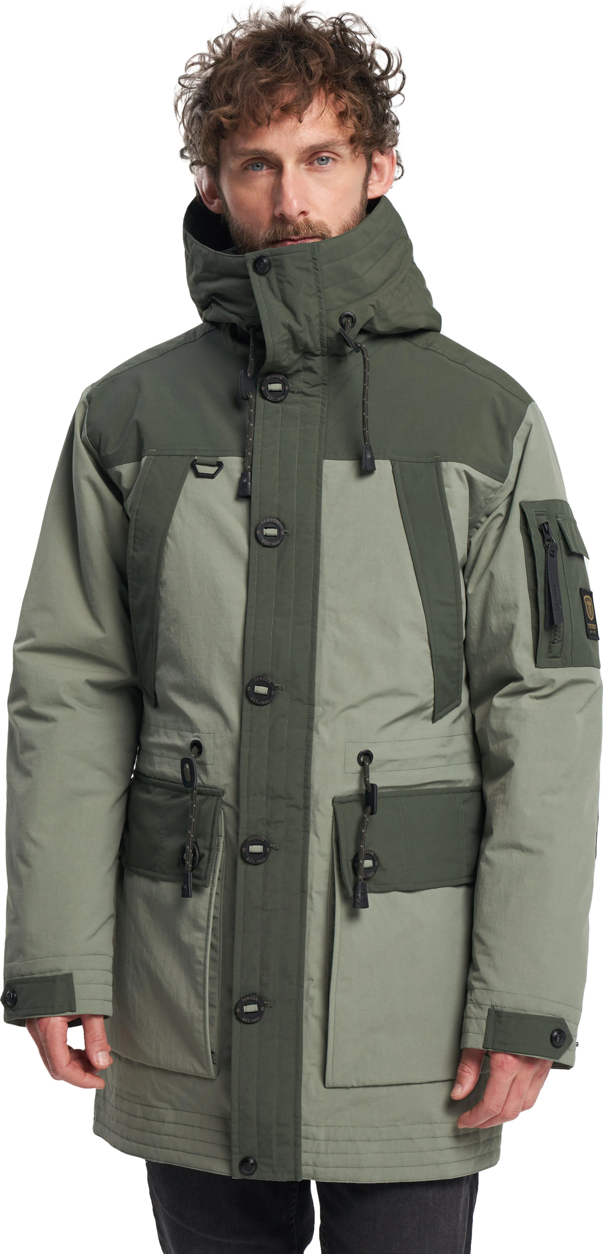 Tenson Men's Himalaya Ltd Jacket, Grey green