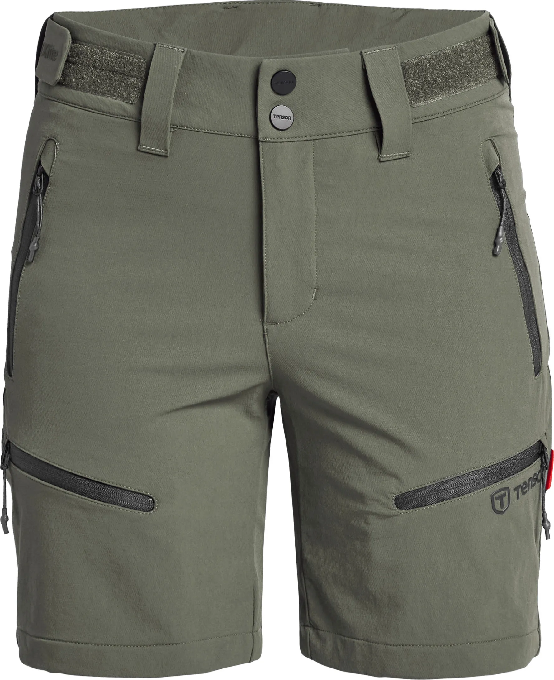 Tenson Txlite Flex Shorts, Dark olive