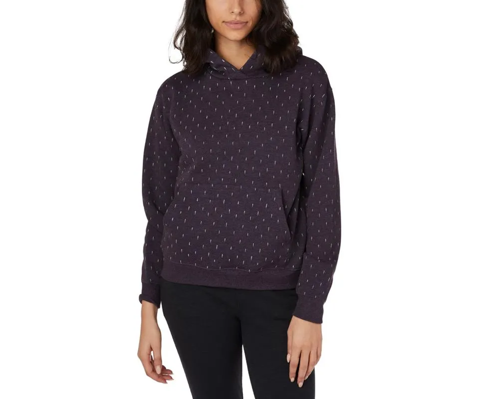 tentree Small Tree Hoodie Women, Aubergine purple/small tree aop tentree Small Tree Hoodie Women, Aubergine purple/small tree aop