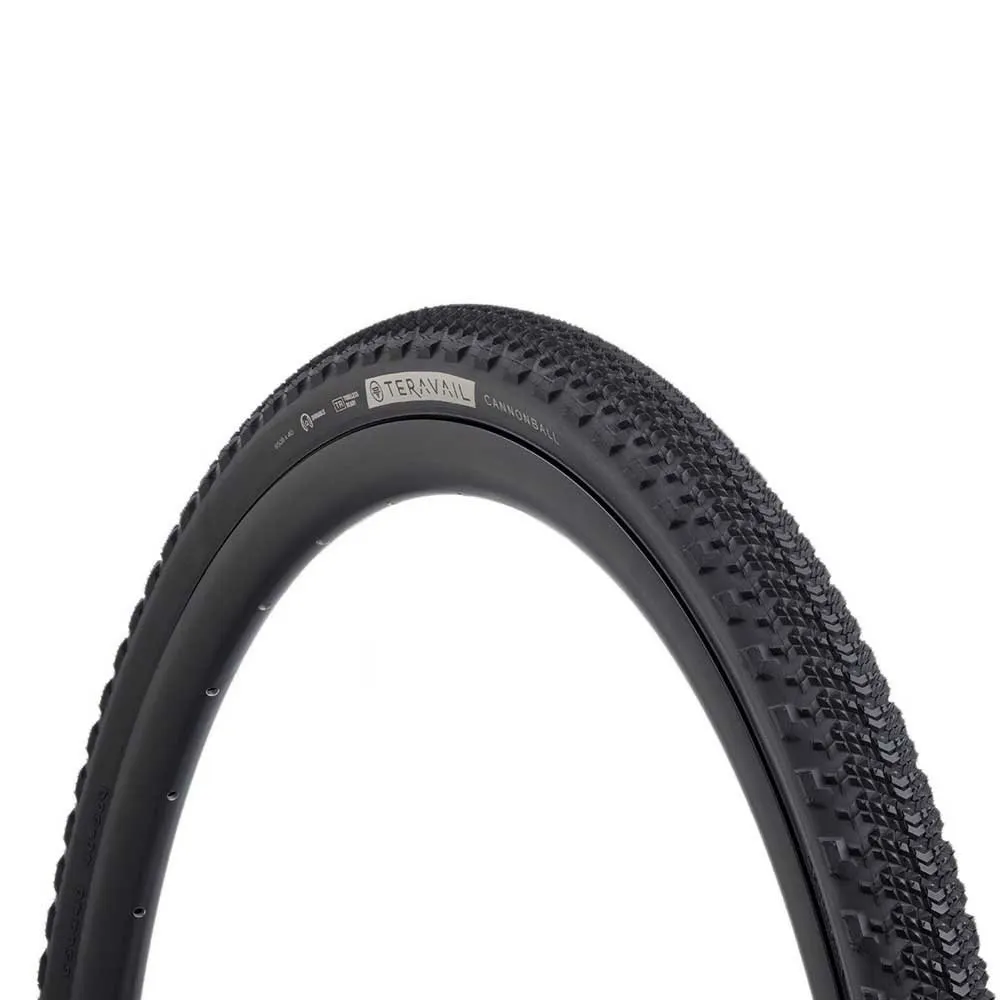 Teravail Cannonball Light And Supple Tubeless 700 X 47 Graveldekk, Sykkeldekk Teravail Cannonball Light And Supple Tubeless 700 X 47 Graveldekk, Sykkeldekk