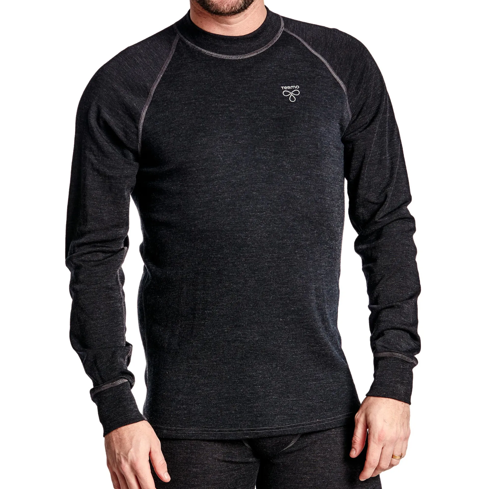 Termo Men's Wool Light Round Neck Ls