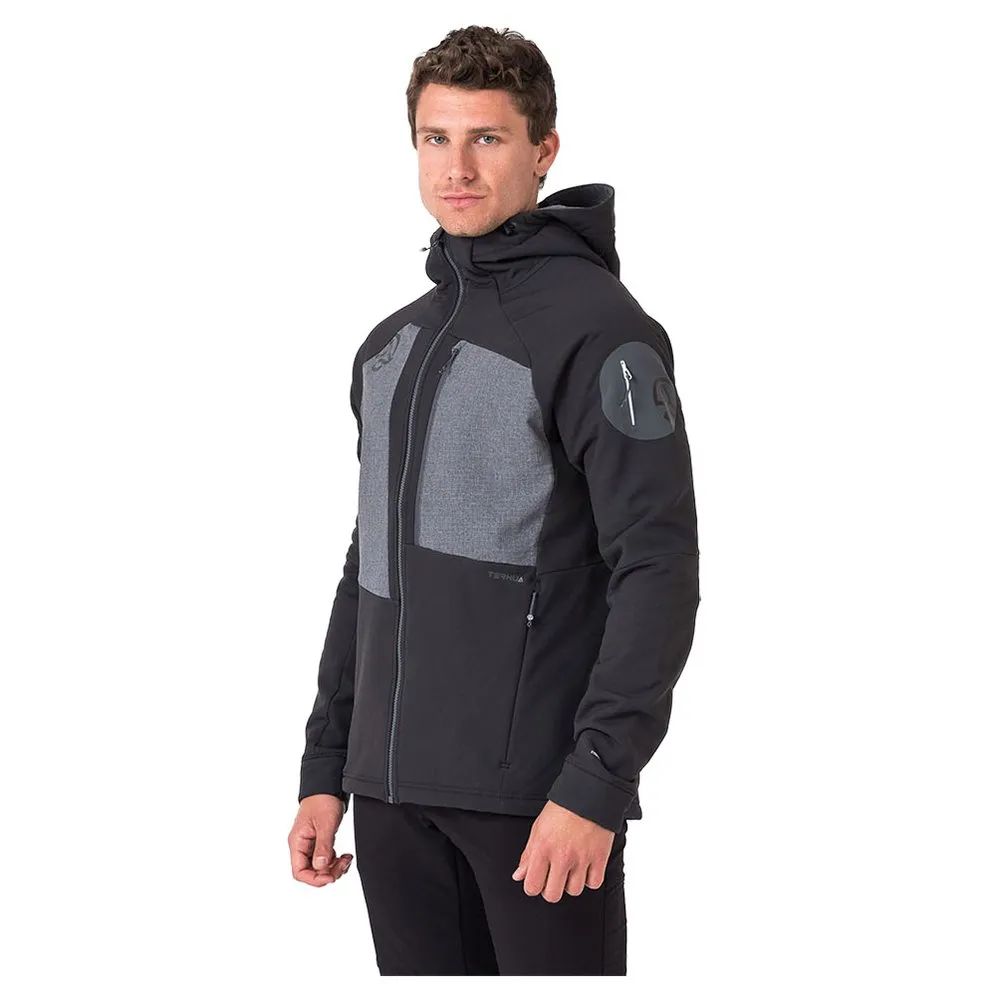 Ternua Lekko Hard 2.0 Softshelljakke, Black / whales grey Ternua Lekko Hard 2.0 Softshelljakke, Black / whales grey