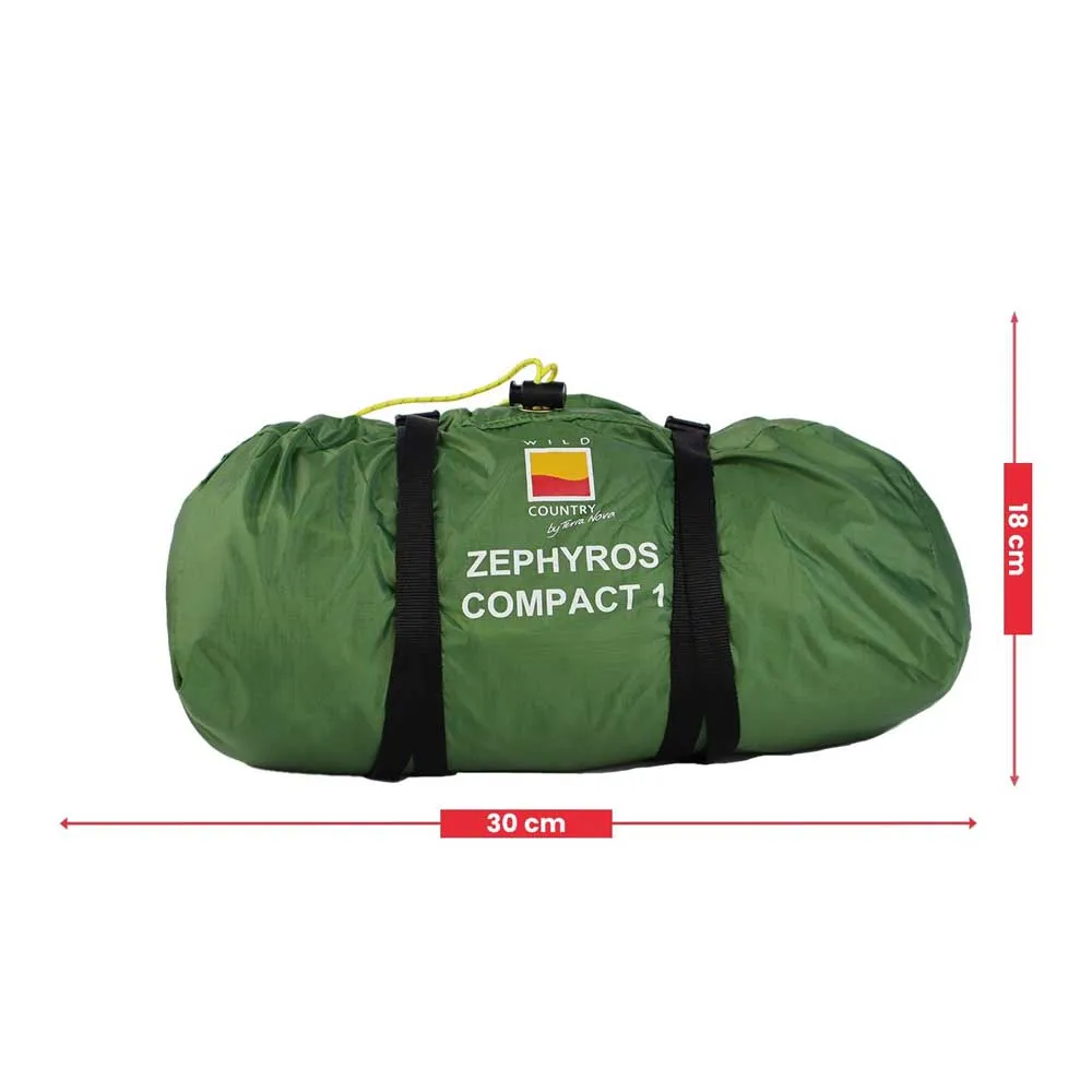 Terra Nova Zephyros Compact 1 Telt, Green, 1 Sted