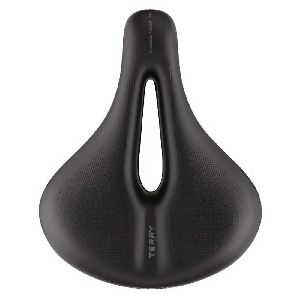Terry Anatomica Flex Gel Sykkelsete, Black, 220mm