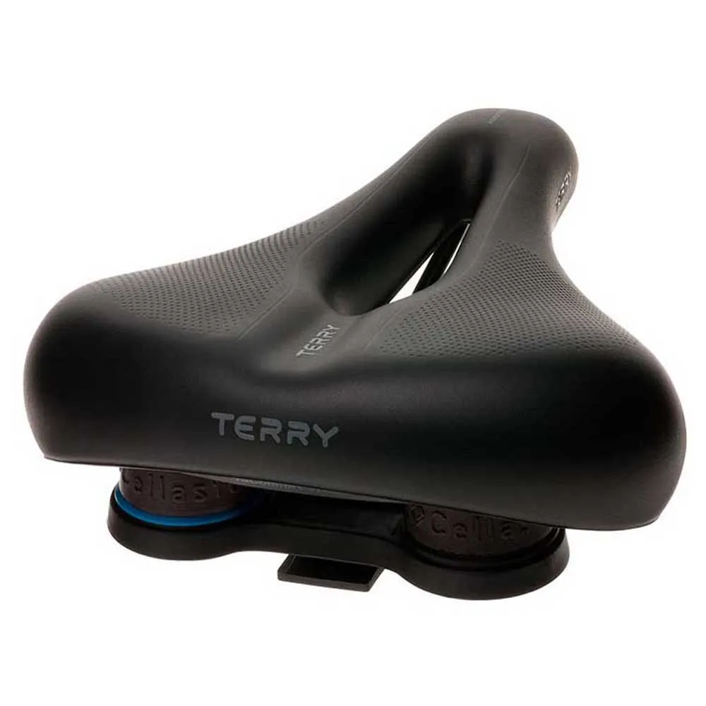 Terry Anatomica Flex Gel Sykkelsete, Black, 220mm
