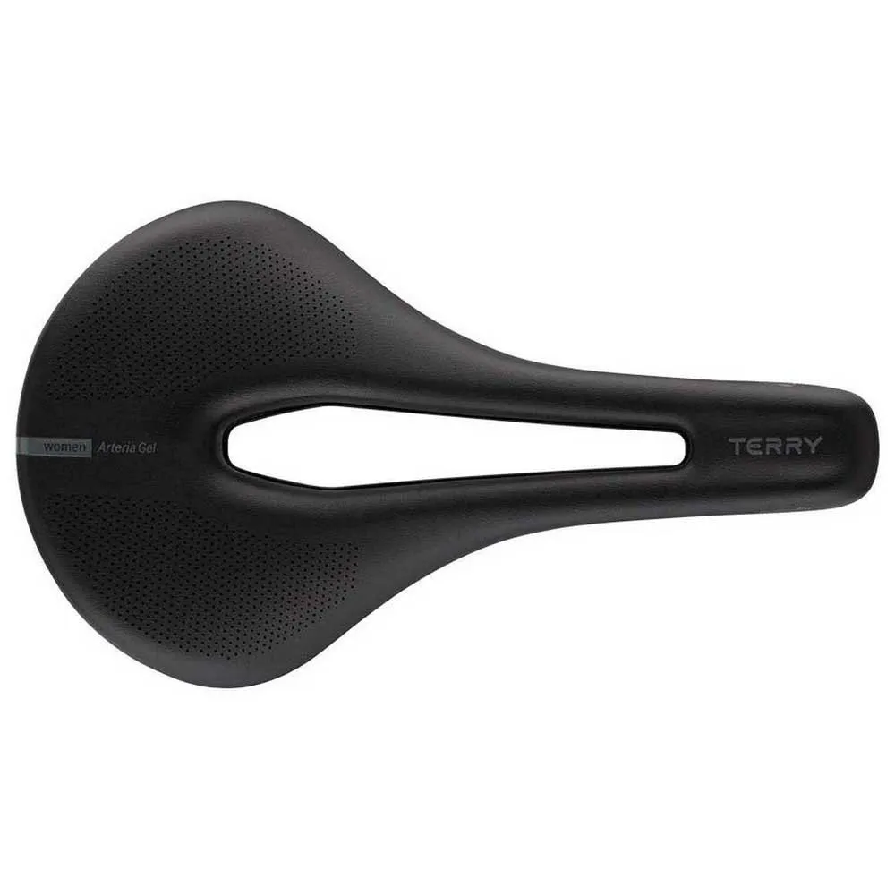 Terry Butterfly Arteria Gel Max Sykkelsete, Black, One Size