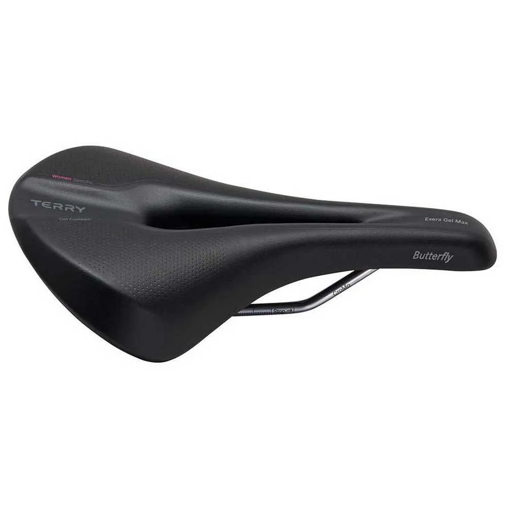 Terry Butterfly Exera Gel Max Sykkelsete, Black, 169mm