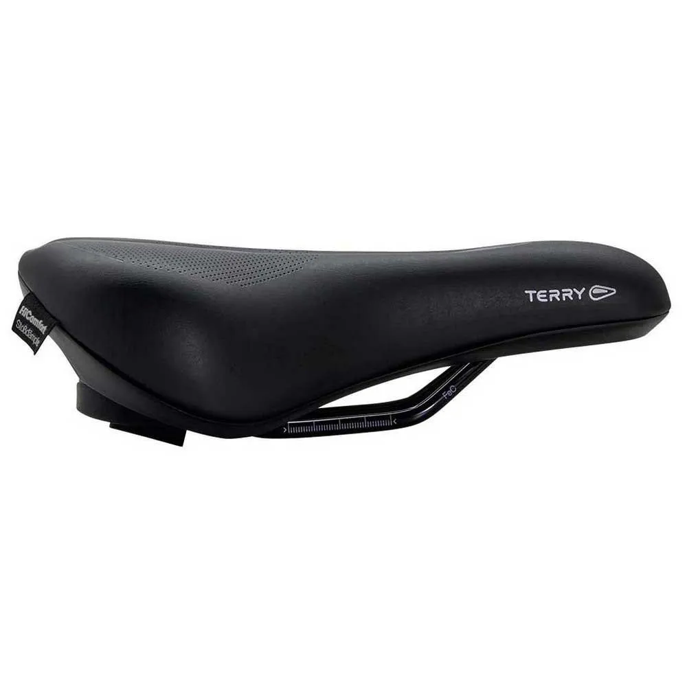 Terry Fisio Flex Gel Max Damesadel, Black, 138mm