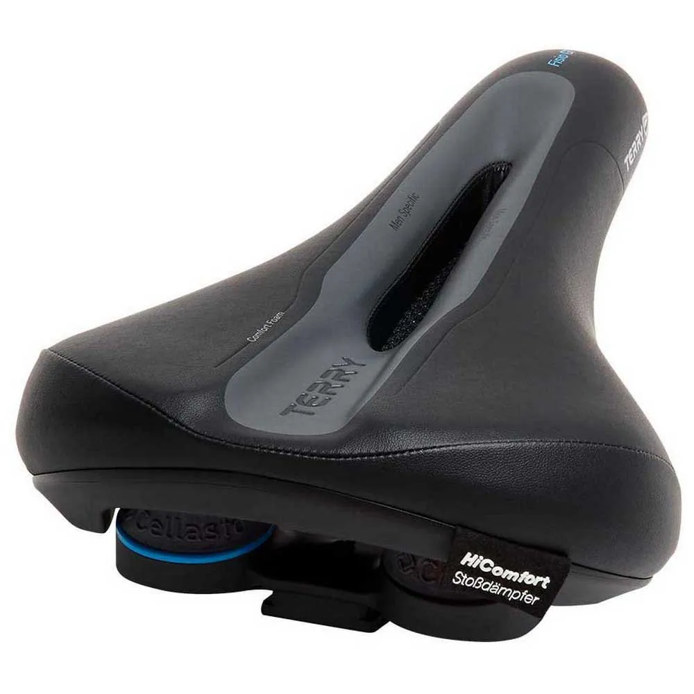 Terry Fisio Gt Sykkelsete, Black, 171mm Terry Fisio Gt Sykkelsete, Black, 171mm