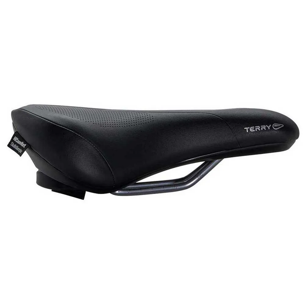 Terry Fisio Gtc Gel Max Sykkelsete, Black, 182mm Terry Fisio Gtc Gel Max Sykkelsete, Black, 182mm
