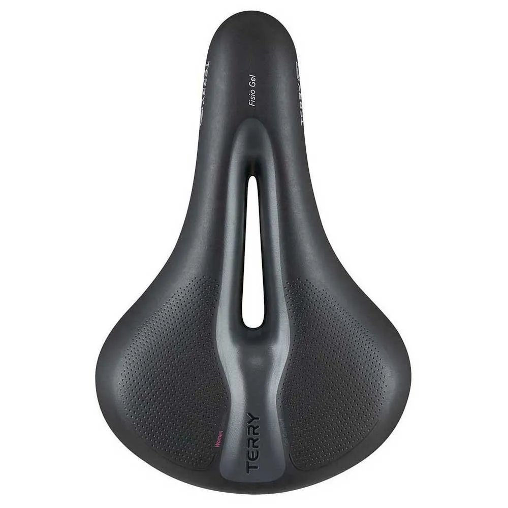 Terry Gel Sykkelsete, Black, 173mm