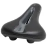 Terry Gel Sykkelsete, Black, 173mm