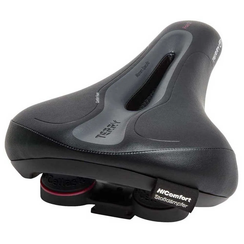 Terry Gt Sykkelsete, Black, 172mm