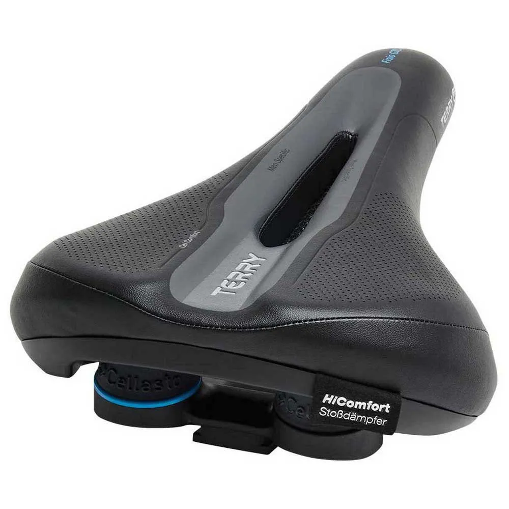 Terry Gtc Gel Max Sykkelsete, Black, 185mm