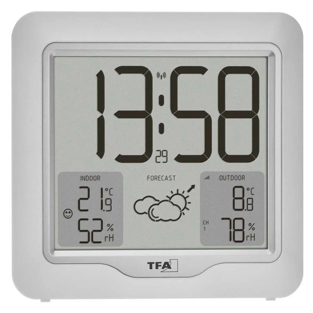 Tfa Dostmann 35.1164.02 Værstasjonsdisplay, Grey, One Size