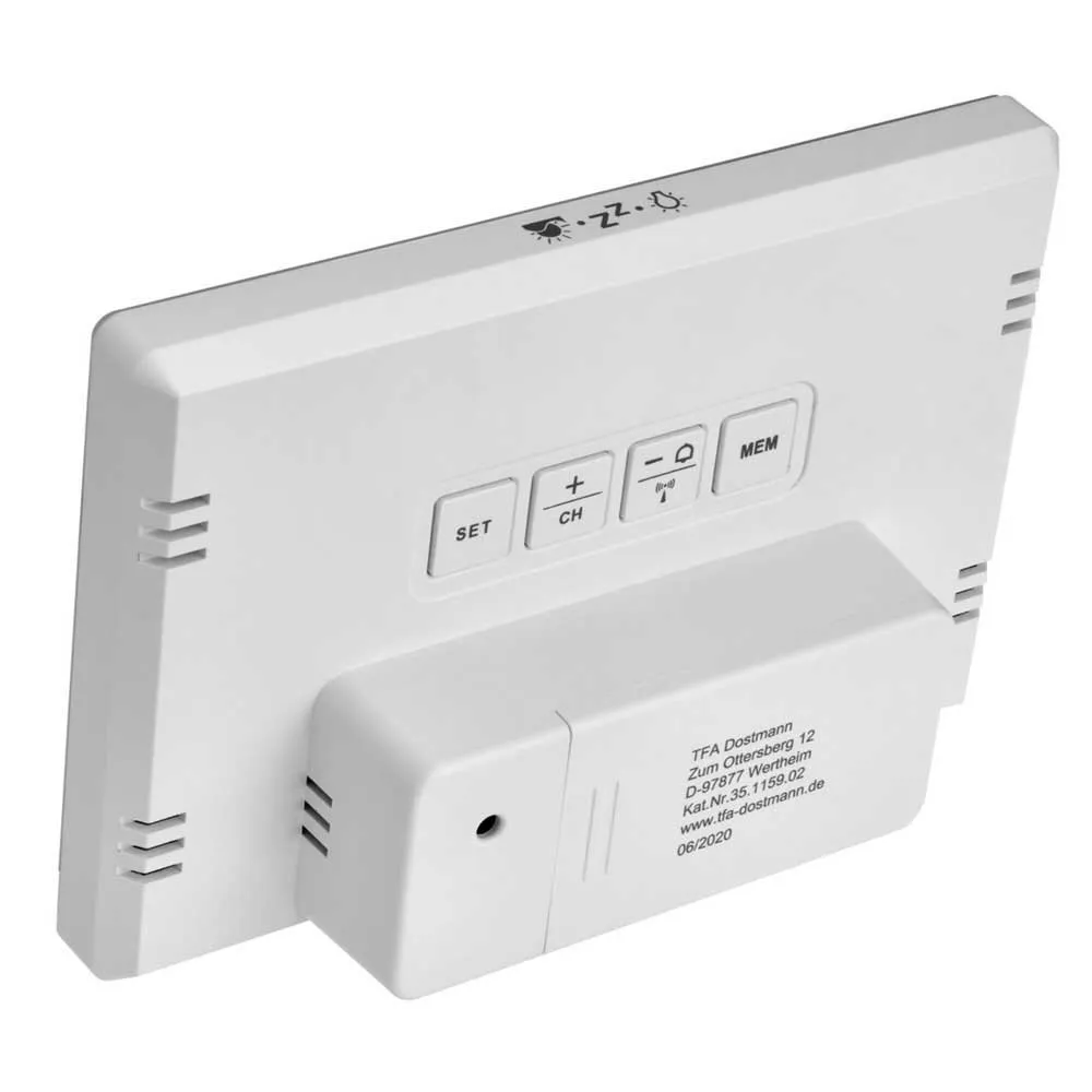 Tfa Dostmann Tfa 35.1159.02 Værstasjon, Grey, One Size Tfa Dostmann Tfa 35.1159.02 Værstasjon, Grey, One Size