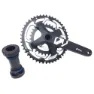 tfhpc Aluminium 24 Mm Kranksett, Black, 172.5mm, 46-30t