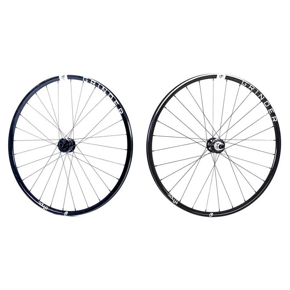 tfhpc Grinder Dynamo Hub Disc Tubeless Hjulsett For Grussykkel