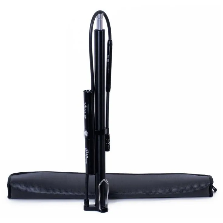 tfhpc Travel Aluminium Sykkelpumpe, Black, One Size
