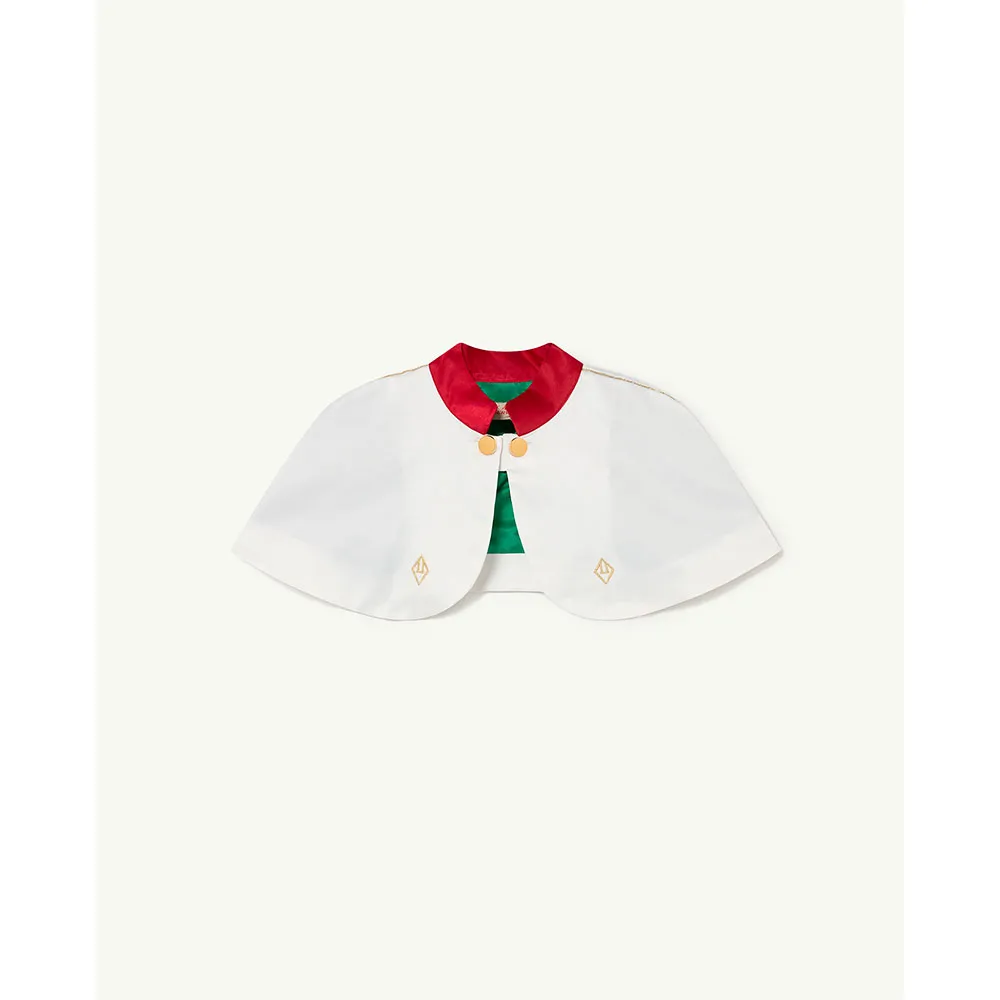 The Animals Observatory Armadillo Jakke, White, 6Y