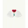 The Animals Observatory Armadillo Jakke, White, 6Y