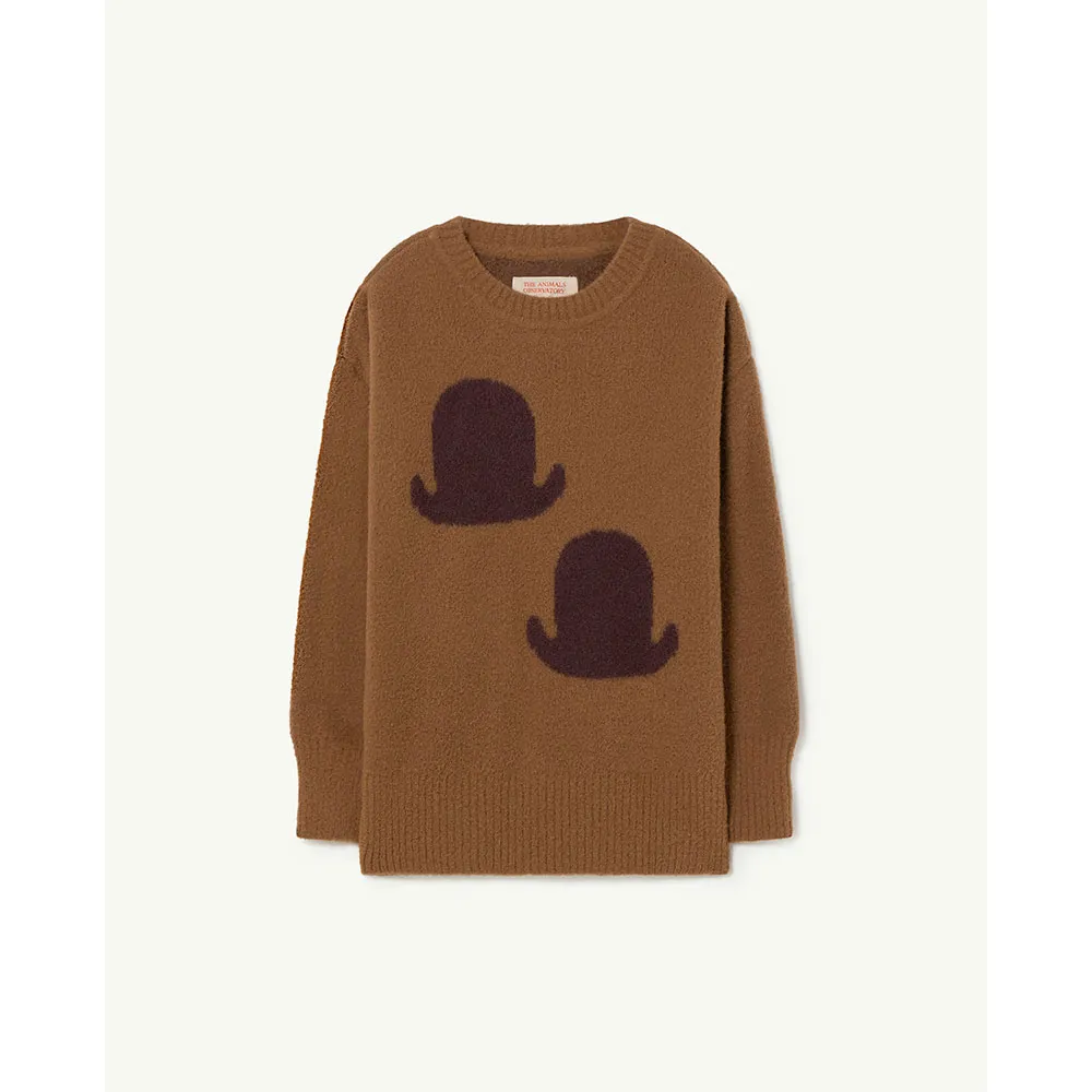 The Animals Observatory Graphic Bull Genser, Brown, 8Y The Animals Observatory Graphic Bull Genser, Brown, 8Y