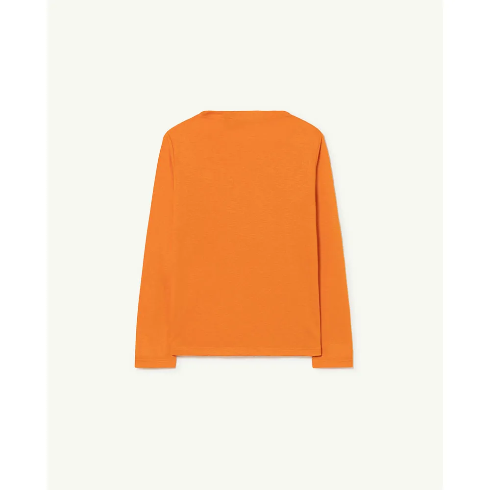 The Animals Observatory Langarmet T-skjorte, Orange, 3Y The Animals Observatory Langarmet T-skjorte, Orange, 3Y