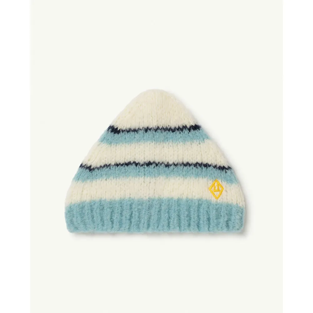 The Animals Observatory Stripes Pony Hatt, Blue, One Size The Animals Observatory Stripes Pony Hatt, Blue, One Size