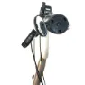 THE BEAM Corky Urban Bakspeil, Black / mirror, One Size
