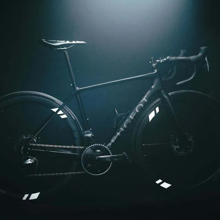 THE BEAM Flash 2.0 Hjulrefleks, Black / rainbow, One Size THE BEAM Flash 2.0 Hjulrefleks, Black / rainbow, One Size