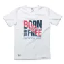The Indian Face Born To Be Free Kortarmet T-skjorte