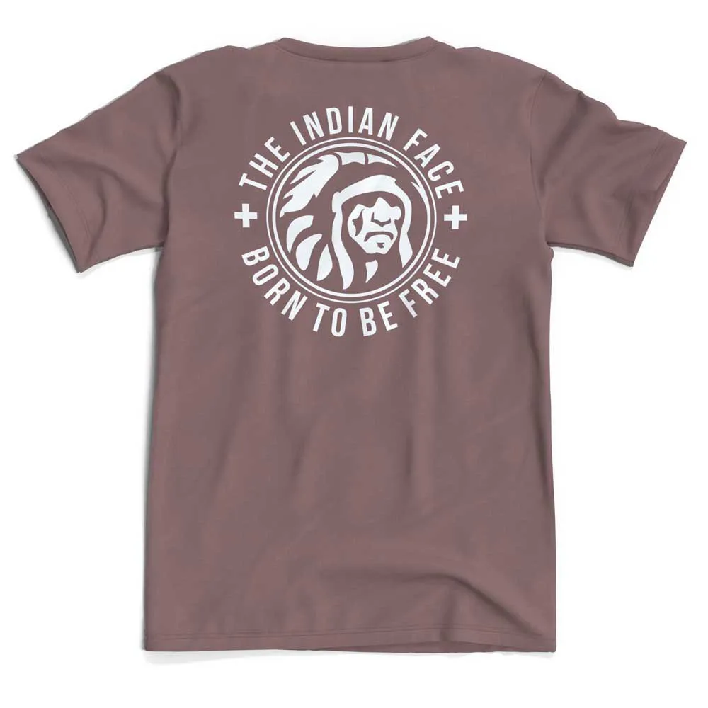 The Indian Face Iconic Kortarmet T-skjorte