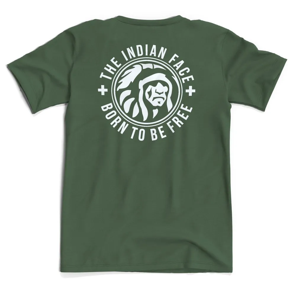 The Indian Face Iconic Kortarmet T-skjorte The Indian Face Iconic Kortarmet T-skjorte