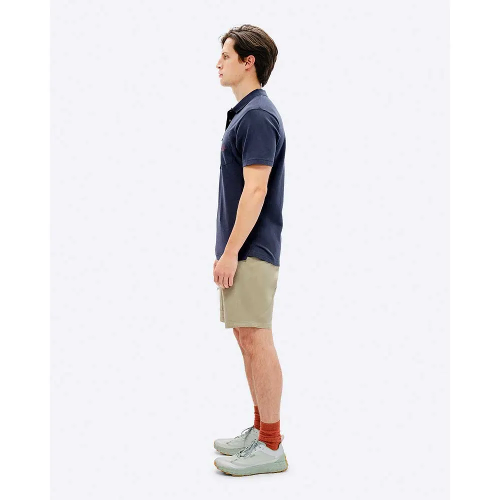 The Mountain Studio Camp 4 Organic Cotton Piké Kortermet Poloskjorte