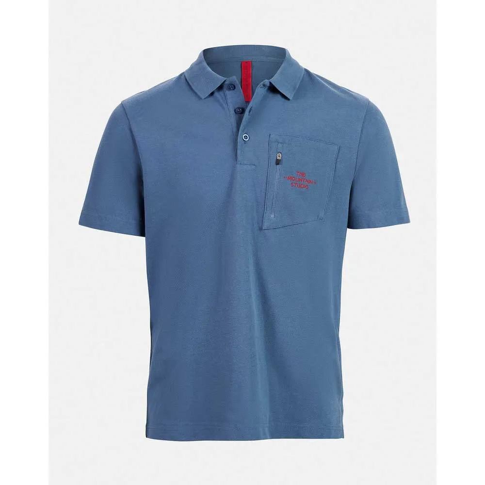 The Mountain Studio Camp 4 Organic Cotton Piké Kortermet Poloskjorte