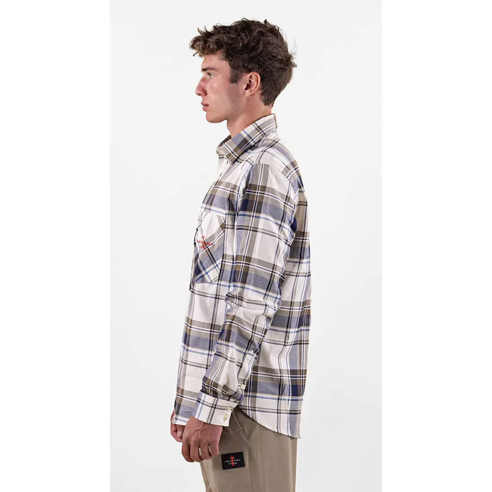 The Mountain Studio Field Light Flannel Skjorte Med Lange Ermer