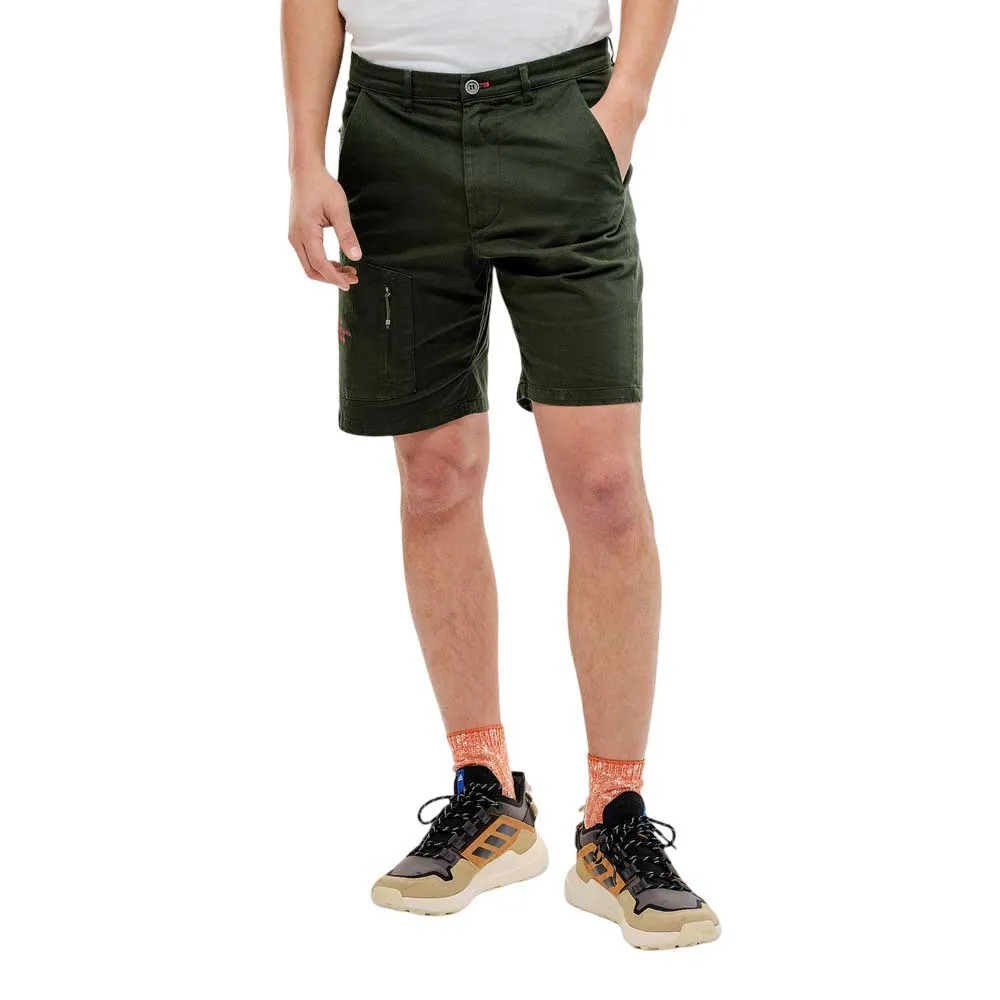 The Mountain Studio Hiking Cotton Stretch Shorts The Mountain Studio Hiking Cotton Stretch Shorts