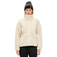 The Mountain Studio Soft Wool Pile Fleecejakke Med Full Glidelås