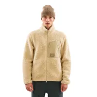 The Mountain Studio Soft Wool Pile Fleecejakke Med Full Glidelås