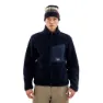 The Mountain Studio Soft Wool Pile Fleecejakke Med Full Glidelås