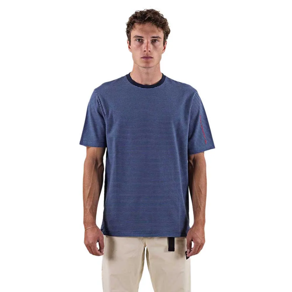 The Mountain Studio Stripe Cotton Kortarmet T-skjorte