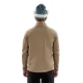 The Mountain Studio Techno Grid T-neck Fleecejakke Med Full Glidelås
