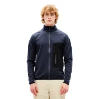 The Mountain Studio Tecno Grid T-neck Fleecejakke Med Full Glidelås The Mountain Studio Tecno Grid T-neck Fleecejakke Med Full Glidelås
