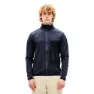 The Mountain Studio Tecno Grid T-neck Fleecejakke Med Full Glidelås