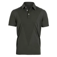 The Mountain Studio Two Tone Tech Kortermet Poloskjorte The Mountain Studio Two Tone Tech Kortermet Poloskjorte