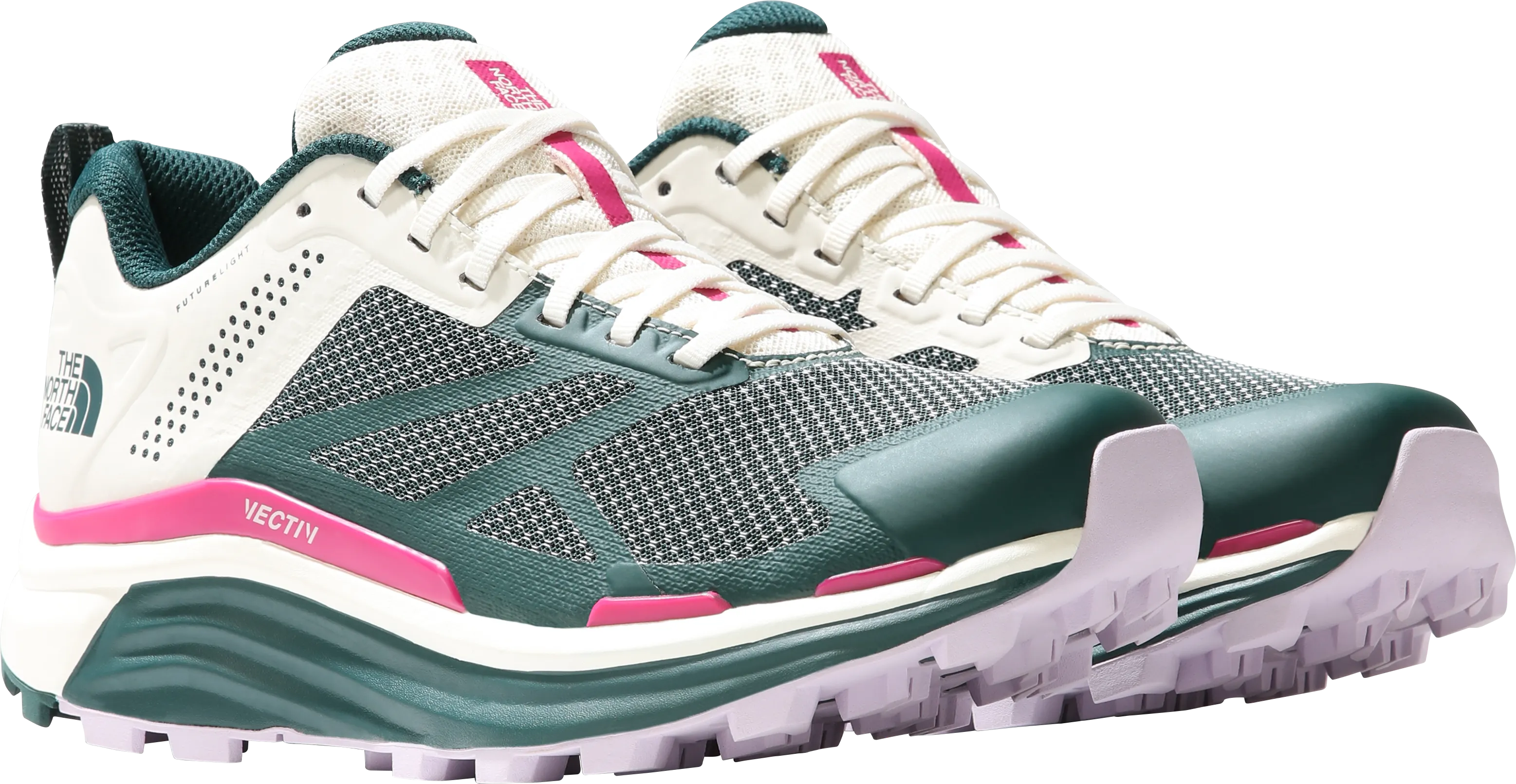 The North Face Women's VECTIV Enduris Futurelight, Ponderosagren/gardeniawht