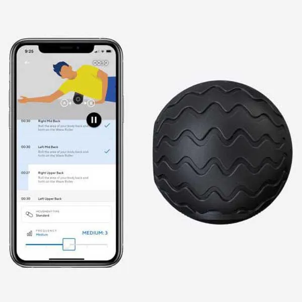 Theragun Wave Solo Massasje Ball, Black, One Size